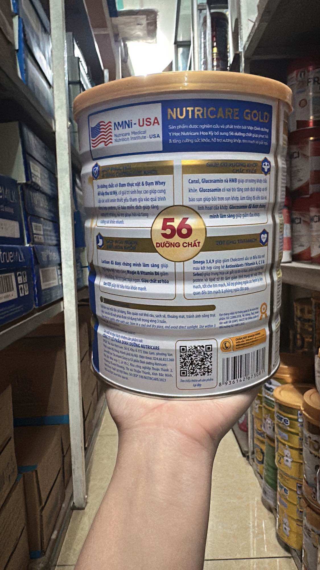 Sữa bột Nutricare Gold (900g)