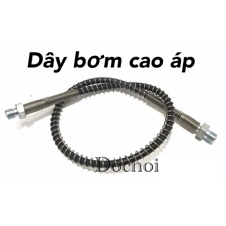 Dây bơm xe cao áp ô tô dài 50cm lắp vừa các loại bơm_longtuangiare