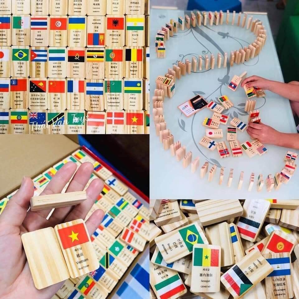 Domino cờ các quốc gia