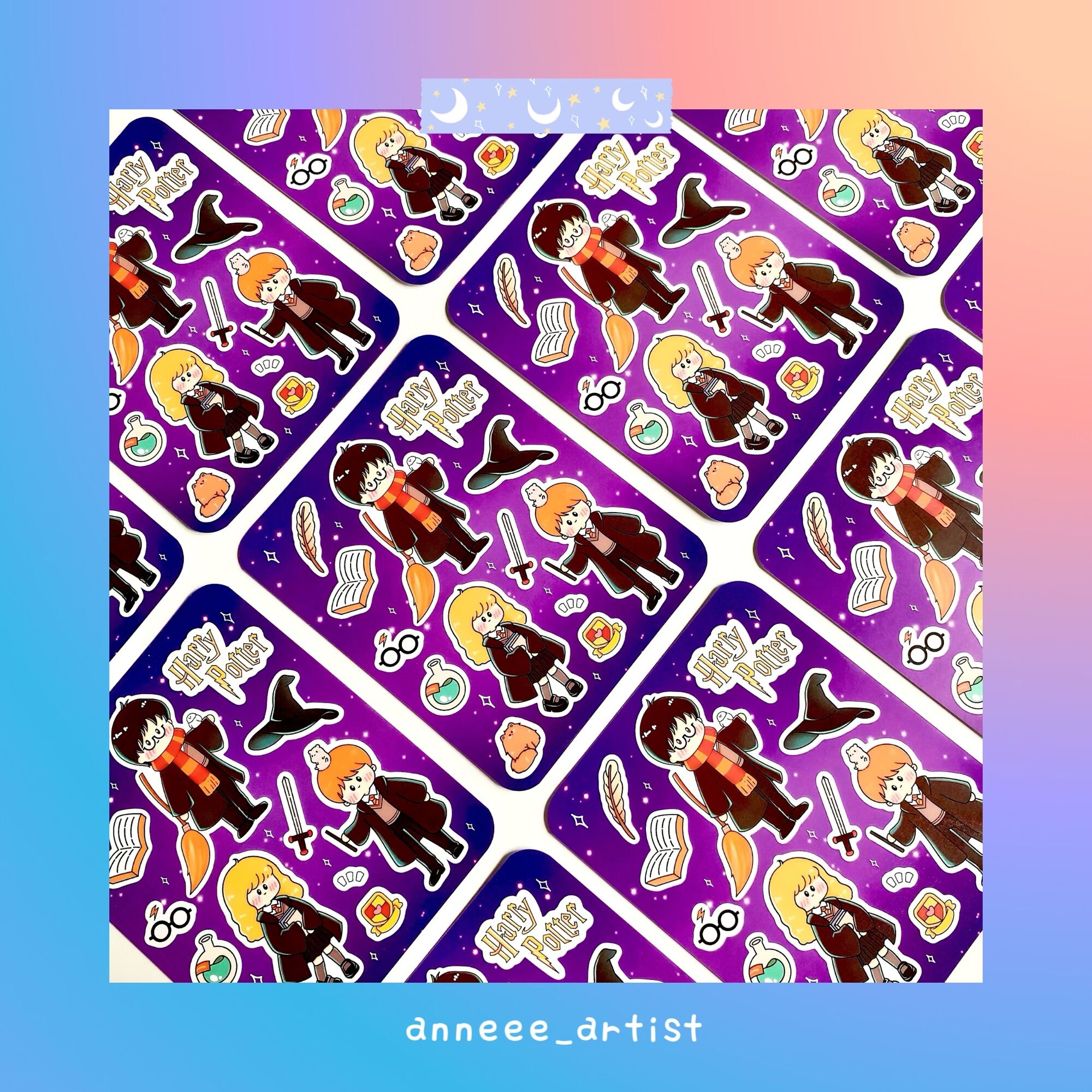 [HCM]Set sticker Harry Potter