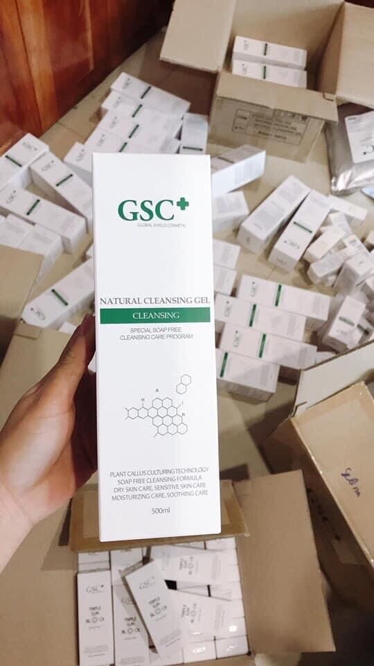 Sữa rửa mặt gel Hàn Quốc GSC 500ml
