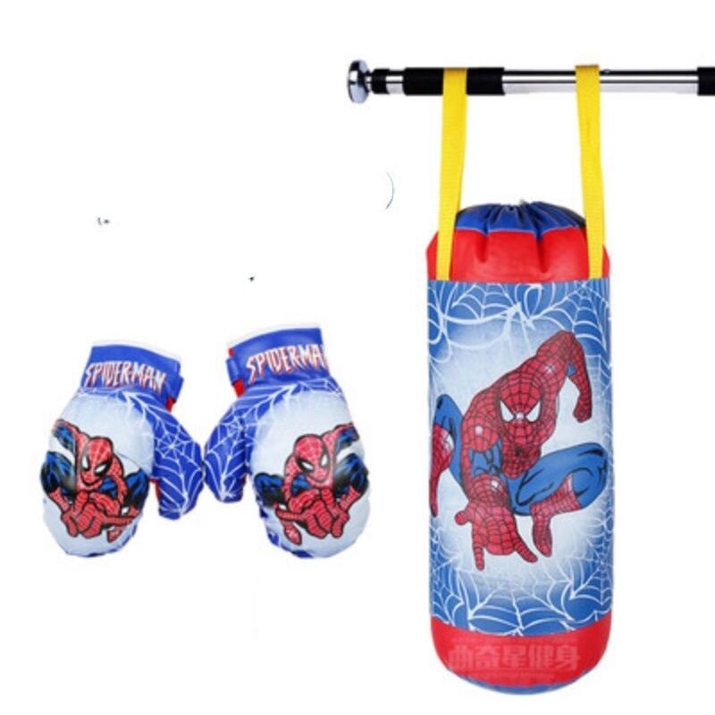 Bộ đấm bốc dành cho trẻ em, boxing rèn luyện sức khoẻ spiderman cho bé