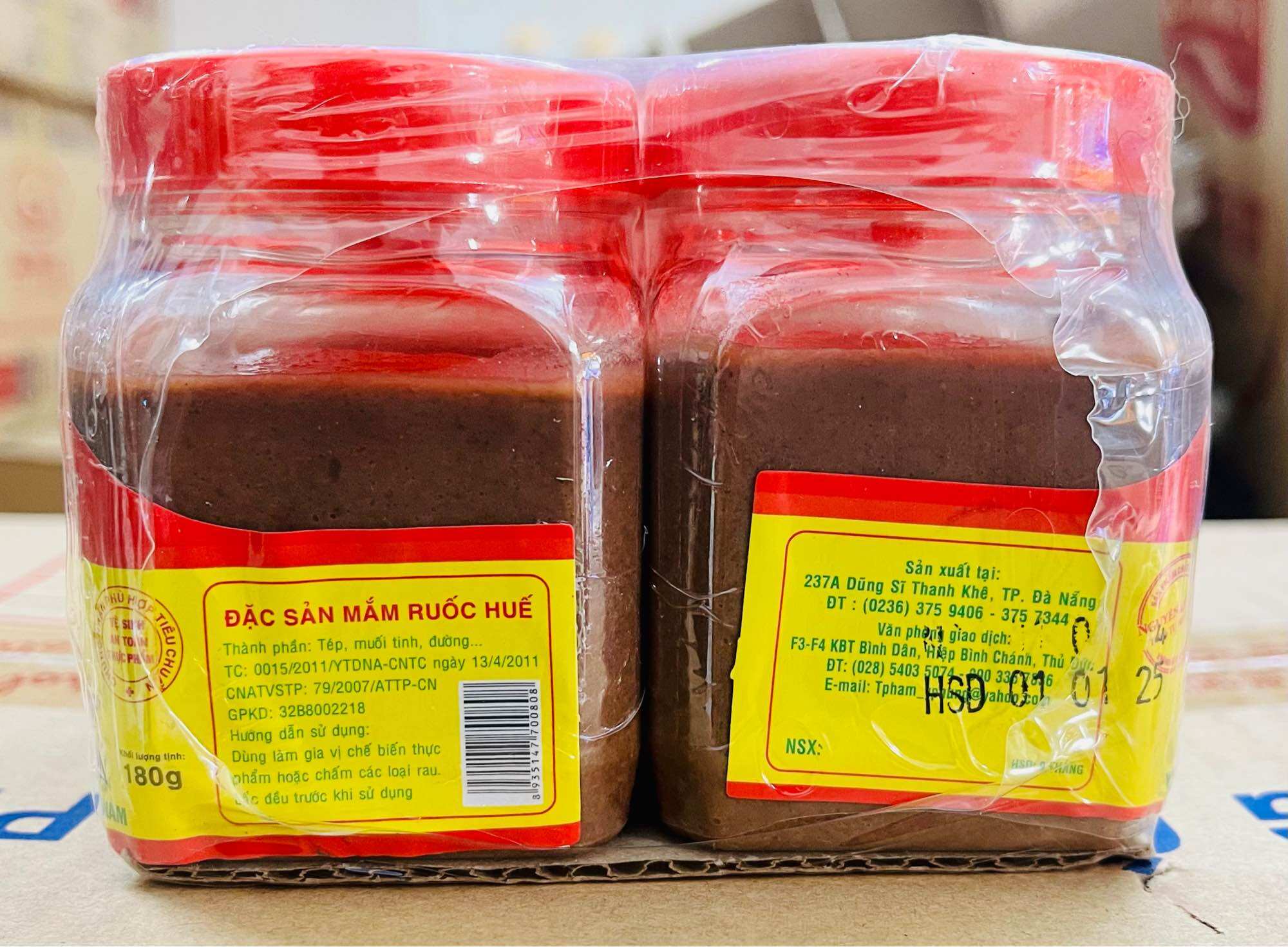 Mắm ruốc Huế Y Phụng hũ (180g)