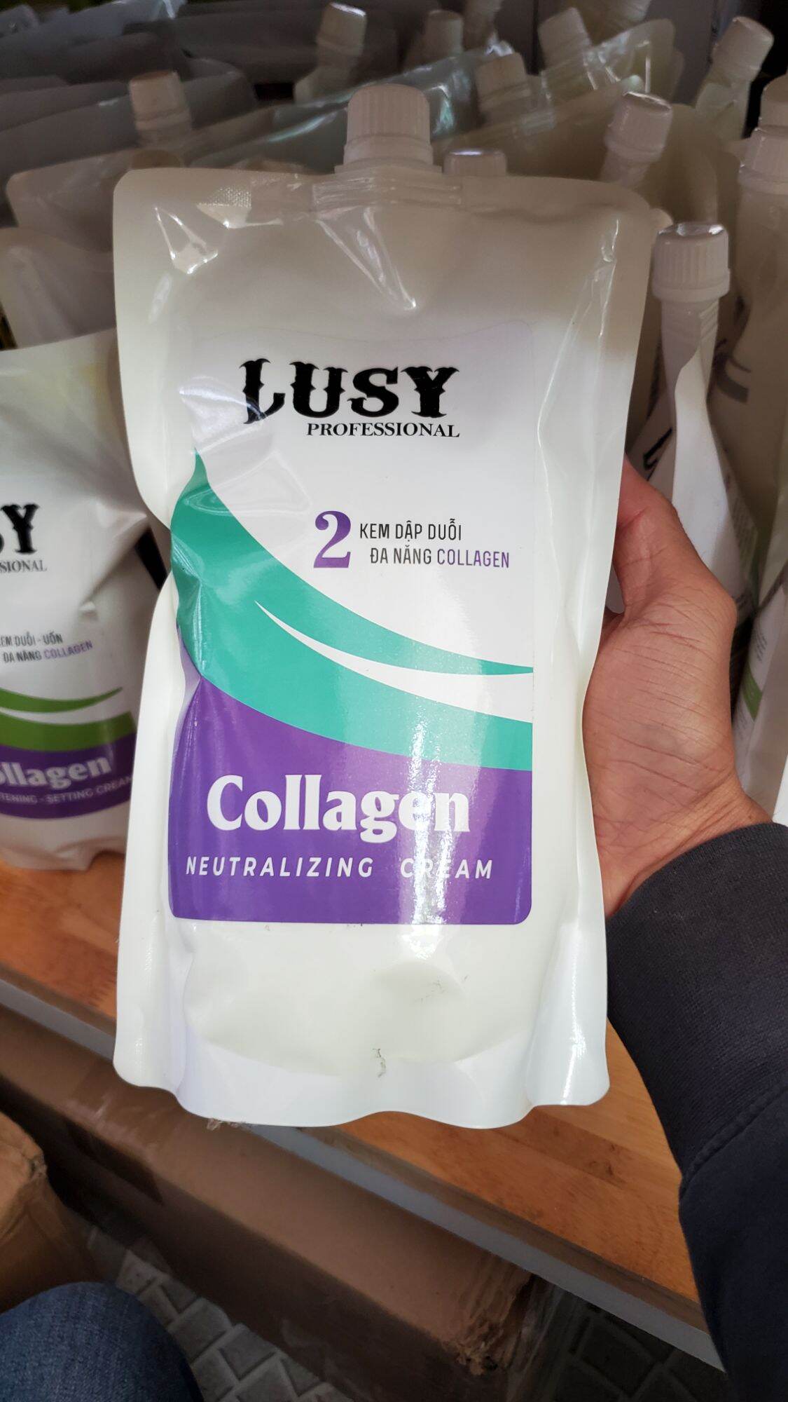 Uốn Duỗi đa năng Collagen LUSY 123 1000ml