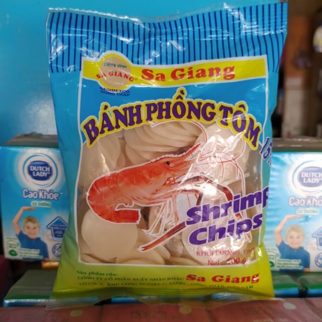 Bánh phồng tôm sa giang túi 100 gam