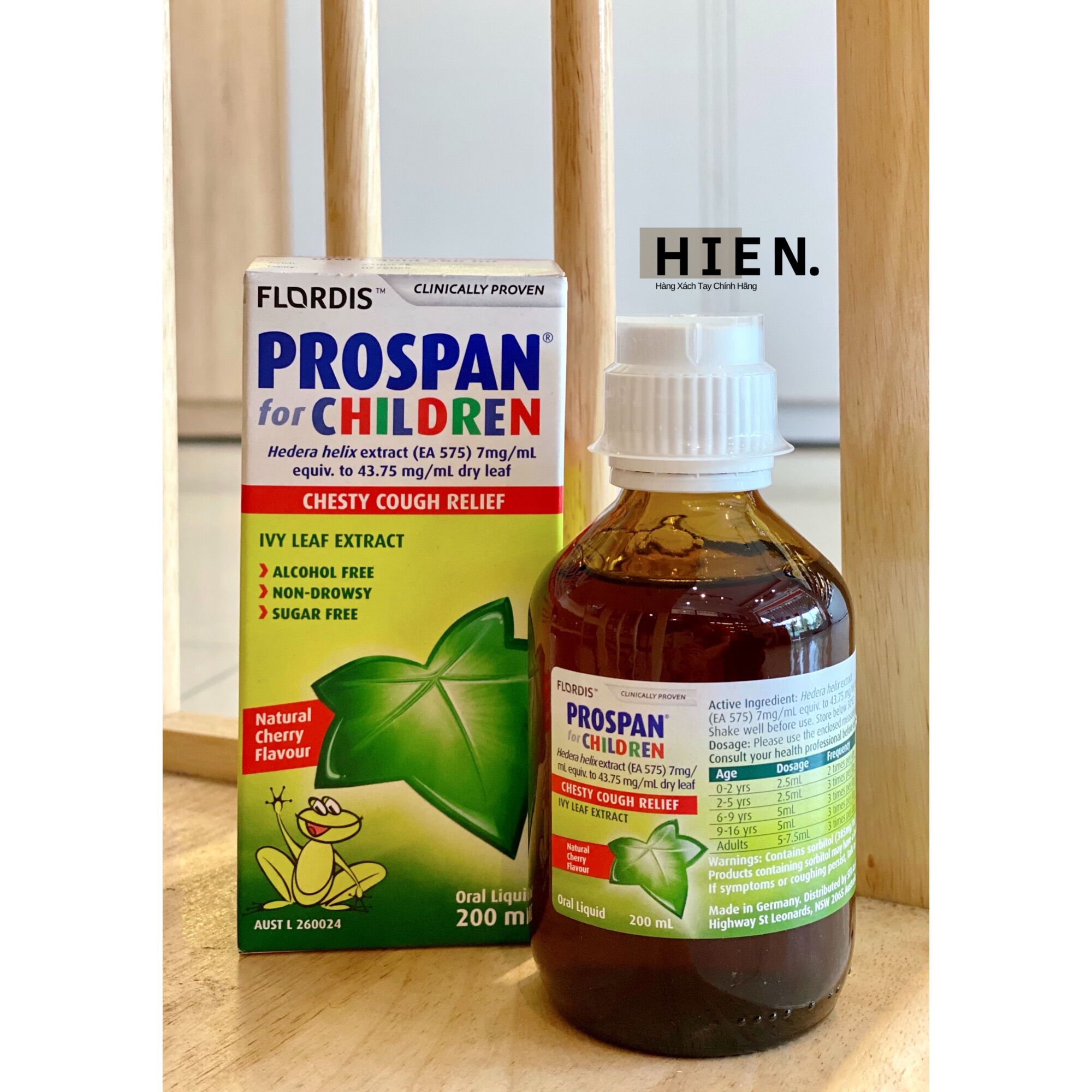 Siro Ho Prospan Cho Trẻ Em 200ml - Úc