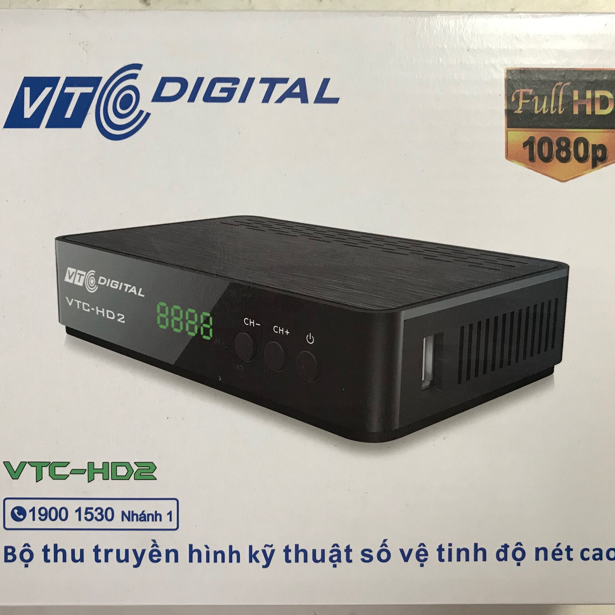 Đầu thu truyền hình vệ tinh VTC HD2 chính hãng xem được kênh Lazada.vn