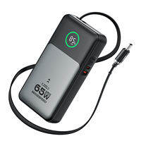 MOVESPEED | Sạc Dự Phòng 10000mAh 35W Có Dây Cắm Gập Lại 3 Trong 1 Sạc Nhanh Cho iPhone 16 iPad Pro 11 S24 Ultra Switch Mini Di Động