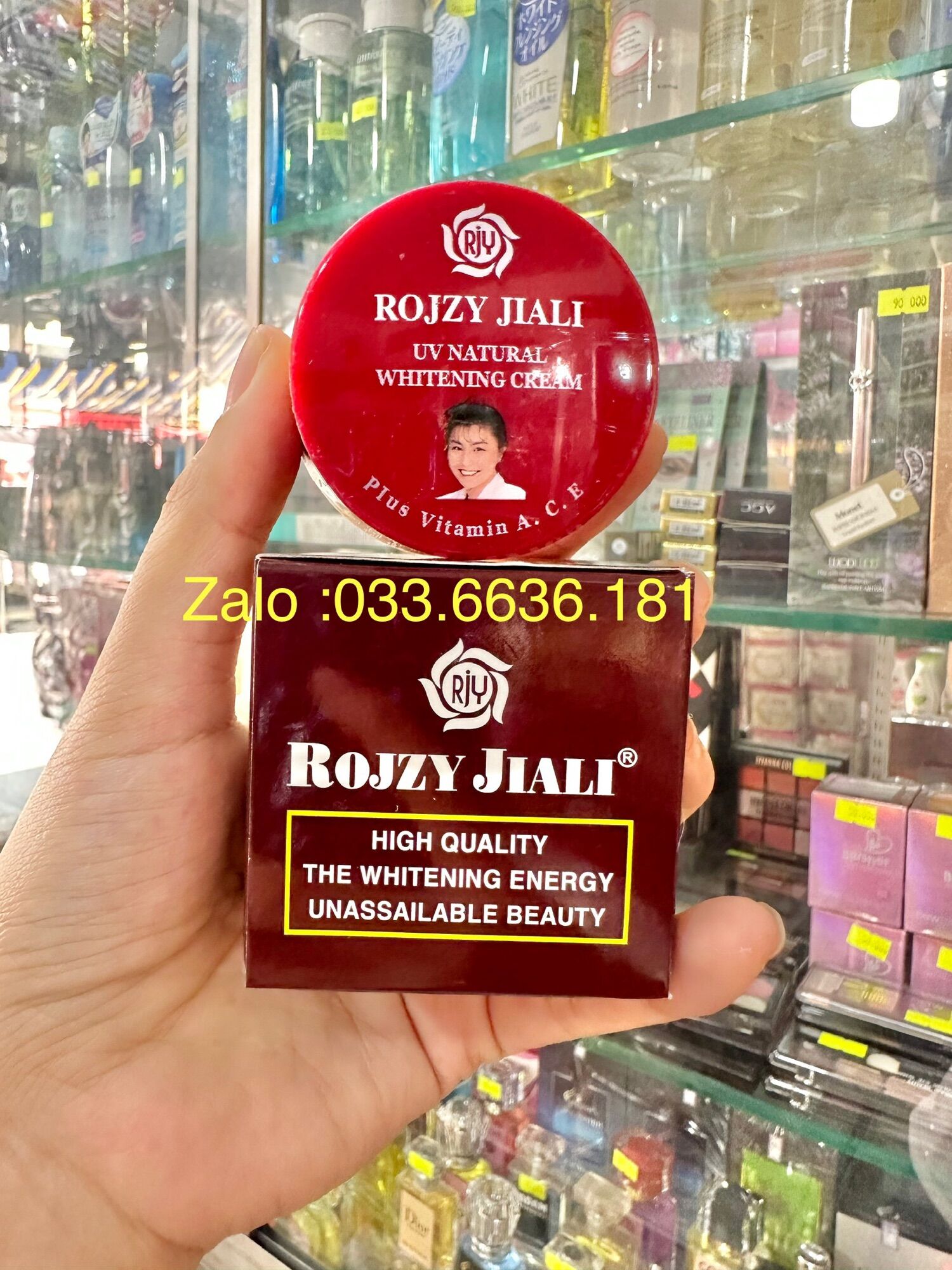 Sỉ lố 12 hủ kem nâu rojzy jiali hủ 3g