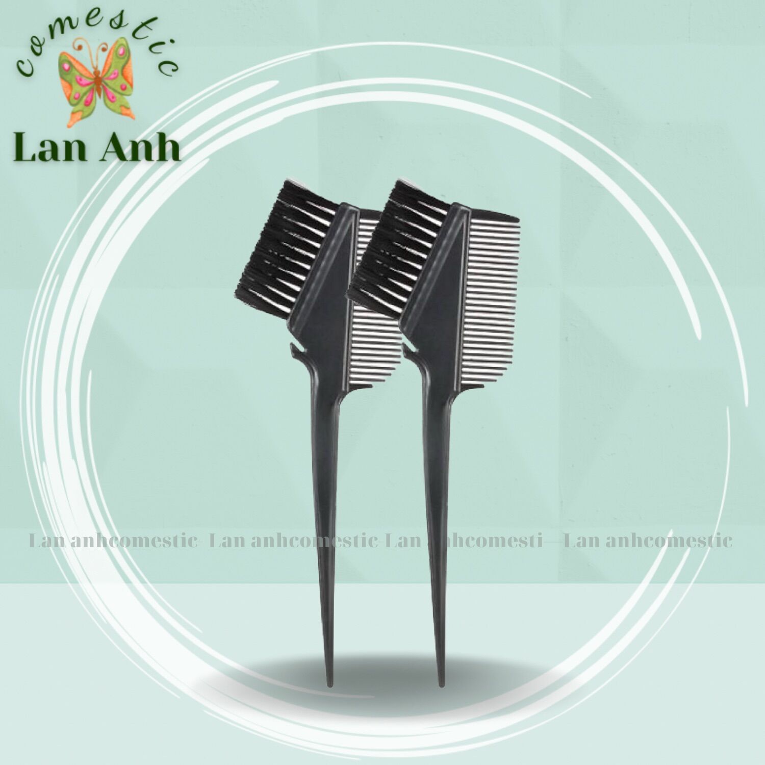 Lược hai đầu siêu bền tiện dụng lược nhuộm tóc
