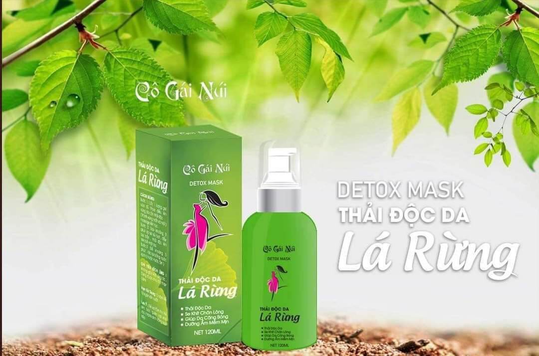 Thải Độc Da Lá Rừng Cô Gái Núi