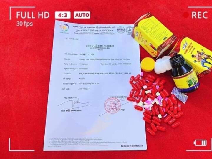 Vitamin tăng cân tp Thái lan 100 viên.