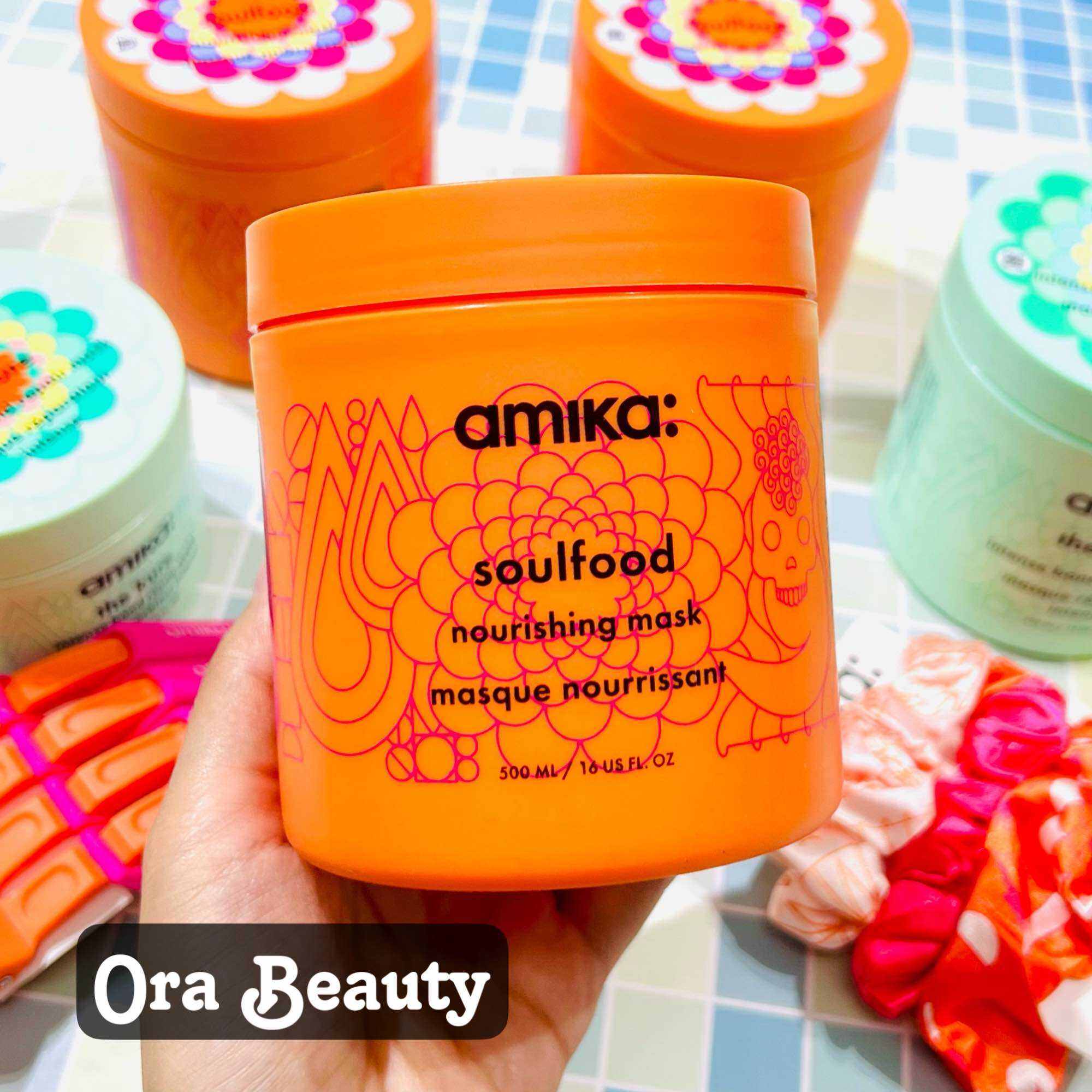 Mặt nạ ủ tóc AMIKA Soulfood Nourishing Hair Mask