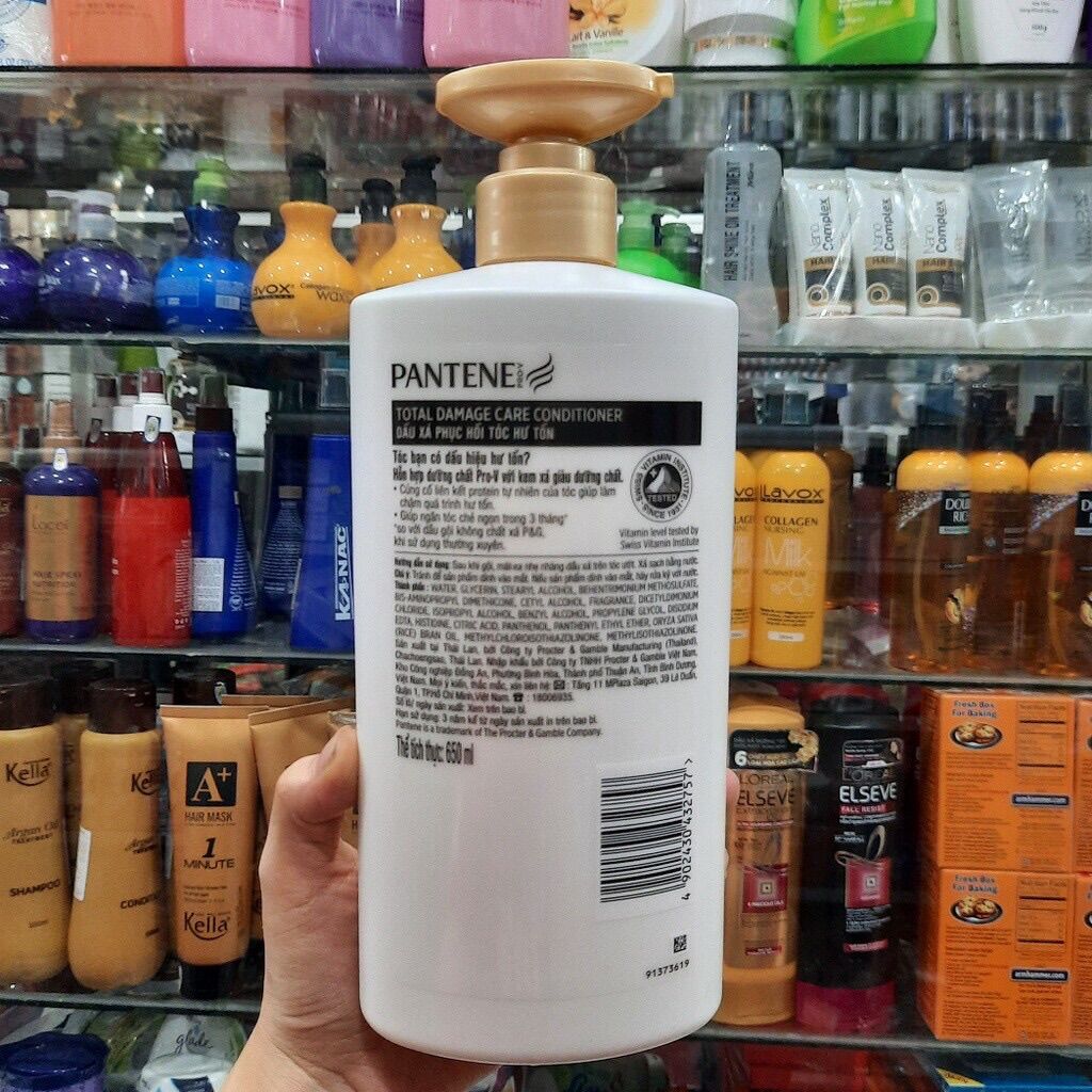 Dầu xả Pantene phục hồi hư tổn 650ml