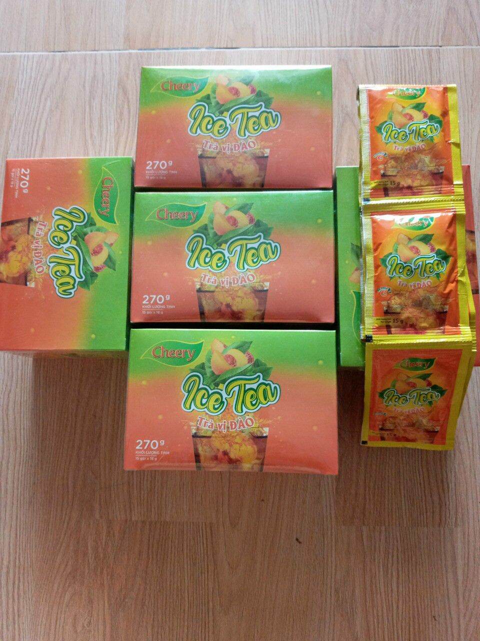 Trà Đào hòa tan cherry(18gói*15g)