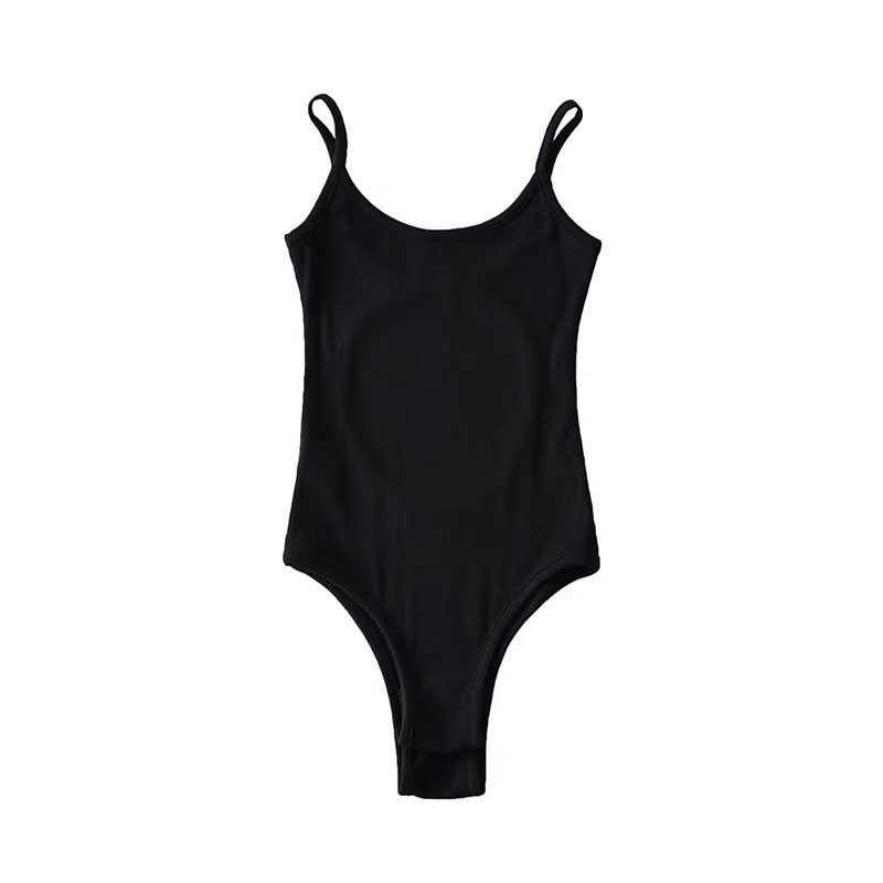Bodysuit hai dây hở lưng có mút ngực
