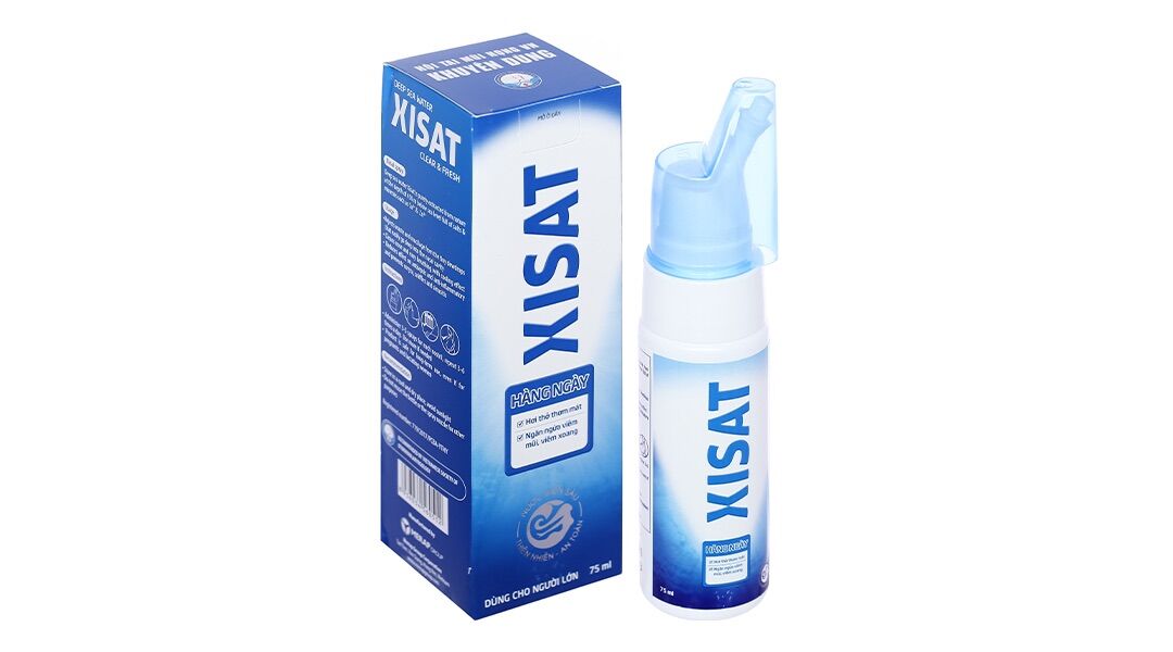 ✅[chính hãng] Xisat xịt mũi (Người lớn) 75ml