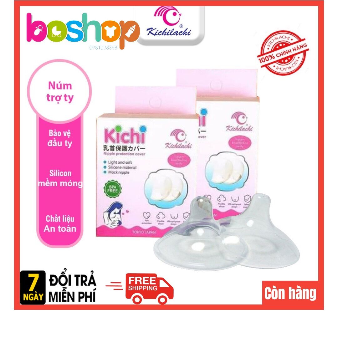 Núm trợ ty Kichilachi miếng bảo vệ đầu ti cho mẹ (Hộp 2 chiếc)