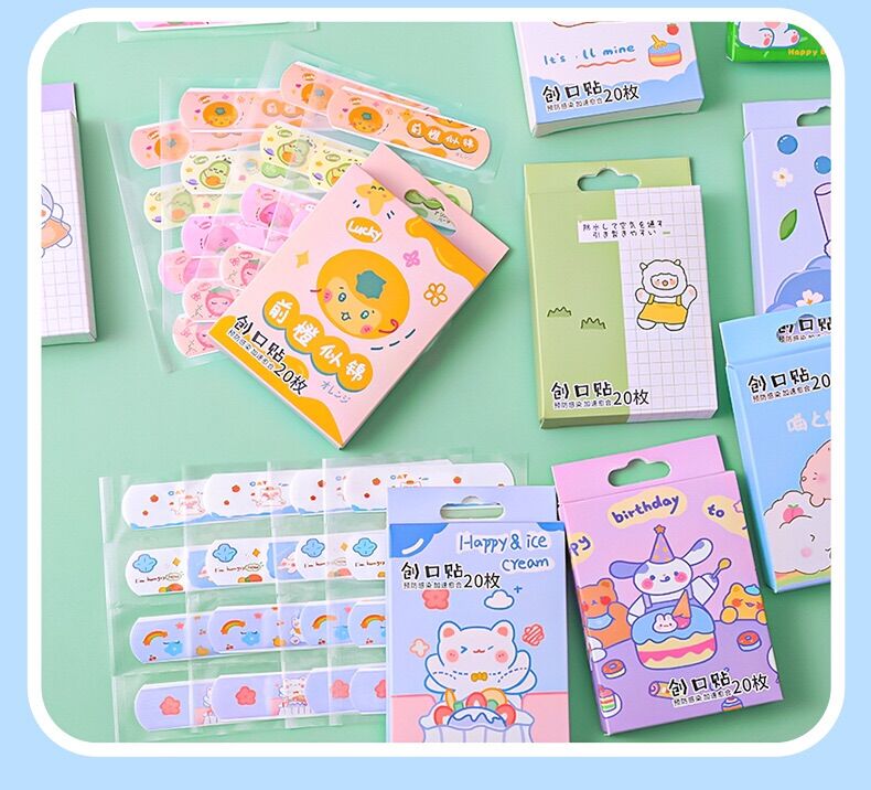 Hộp 20 miếng băng dán cá nhân urgo , băng ago ,urgo hoạt hình cute đáng yêu