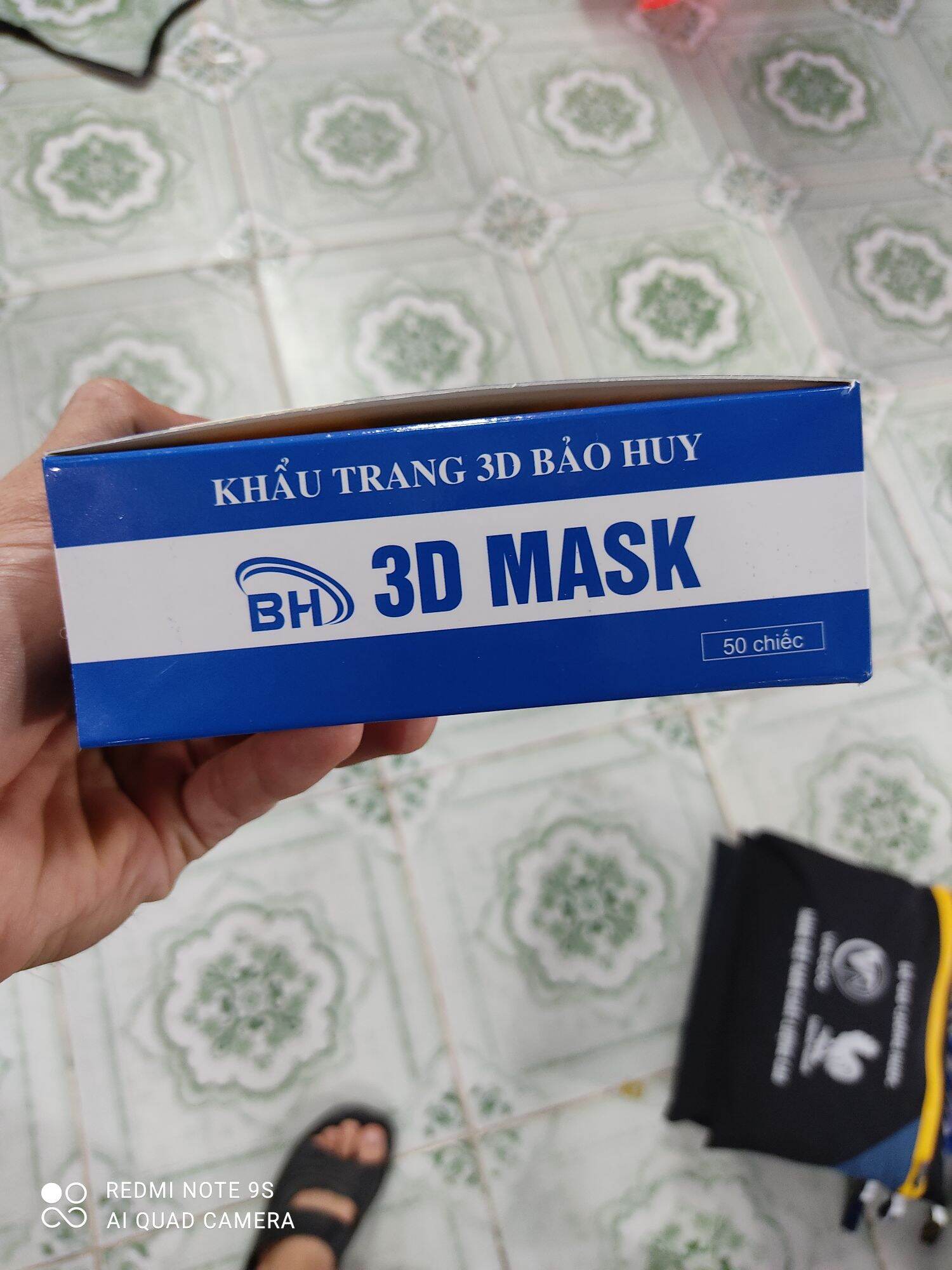 hộp 50 chiếc khẩu trang 3D MASK
