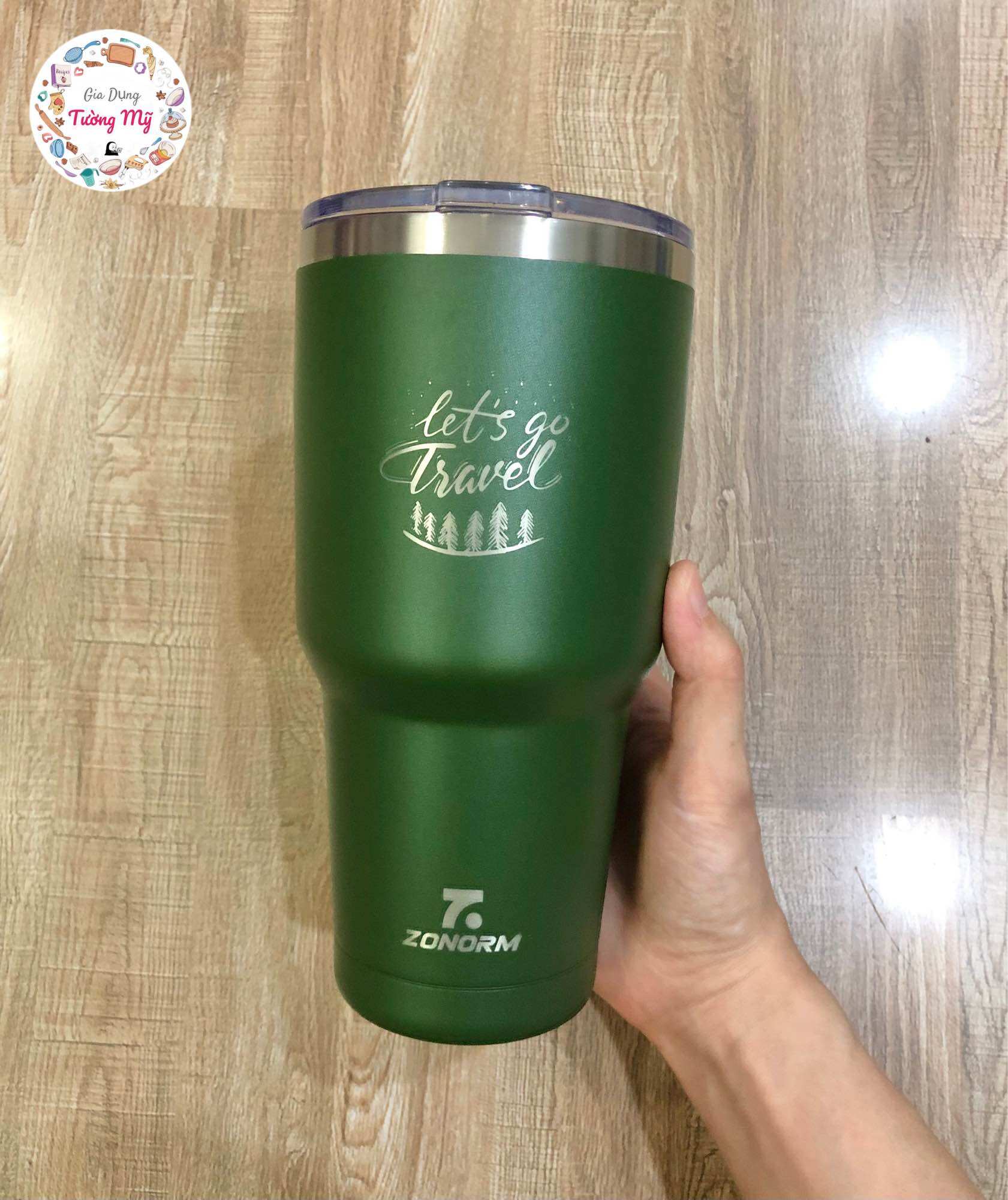 [Hàng Loại 1] Ly Giữ Nhiệt 900ml Inox 304 Sơn Nhám Cao Cấp Kèm Túi + 2 Ống Hút + Cây Rửa Ống Hút + Sticker 3D