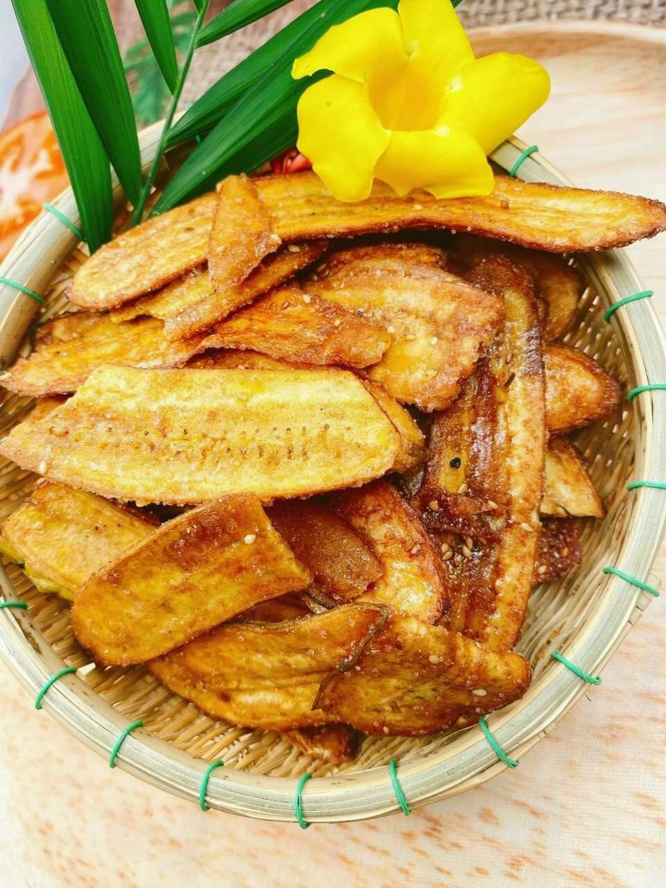hũ pet 250g chuối mè giòn