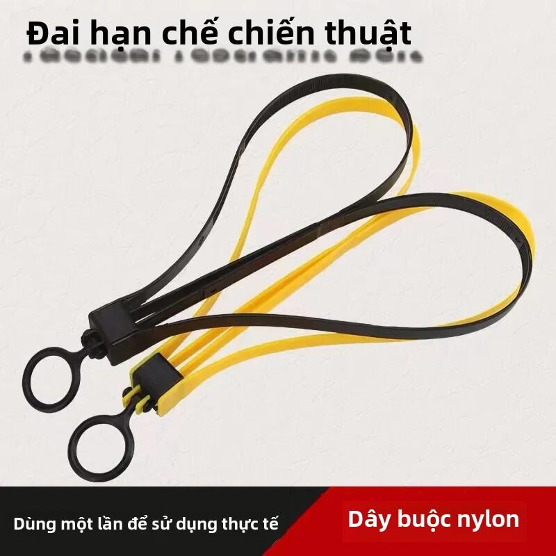 1 Chiến Thuật Nhựa Dây Buộc Dây Vàng Tay Cs Thể Thao Dây Đeo Trang Trí Quân Sự Gear Dùng Một Lần TMC