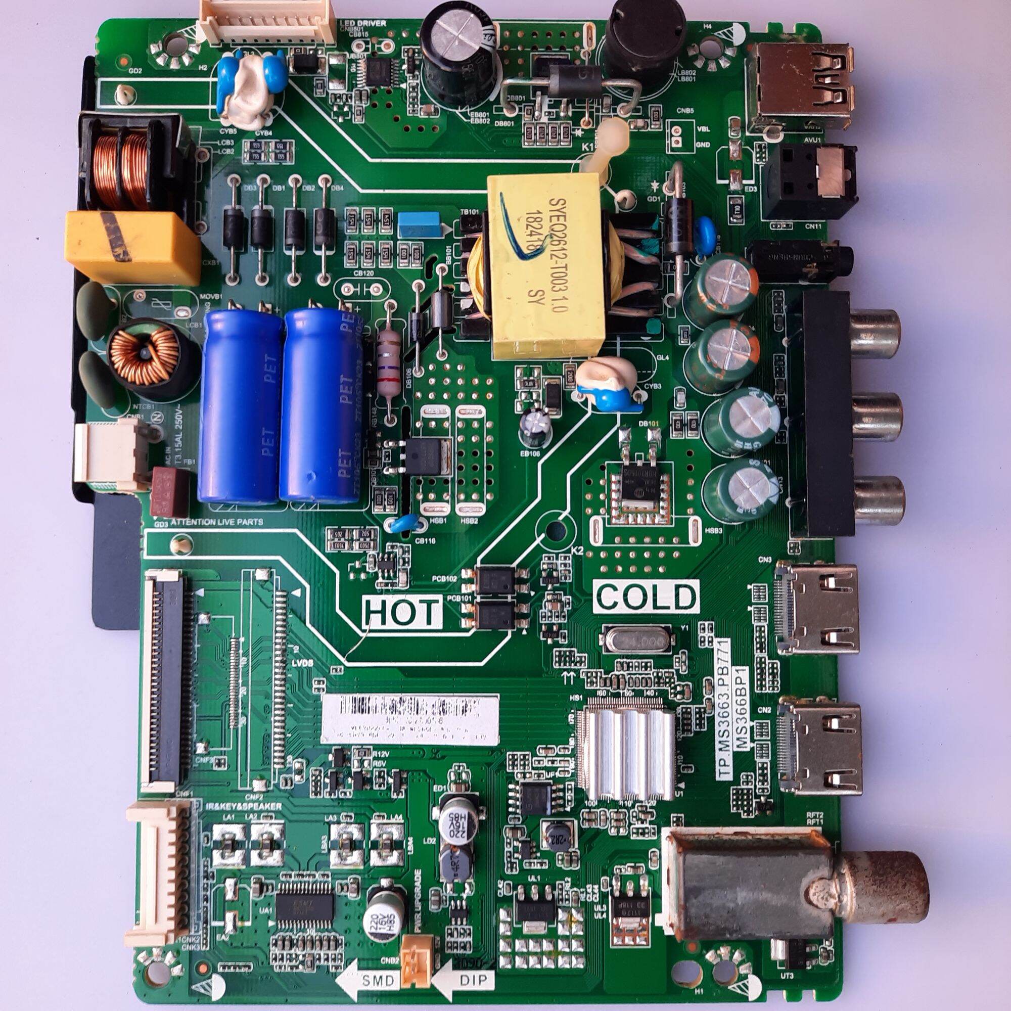 Bo mạch tivi TCL 28D3000