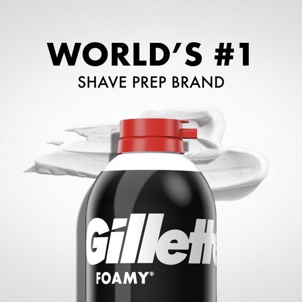 Bọt Cạo Râu Gillette Foamy Shave Foam 311g