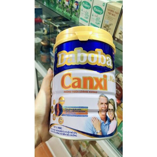 Combo 2 lon Sữa bột Daboba Canxi Max lon 900g