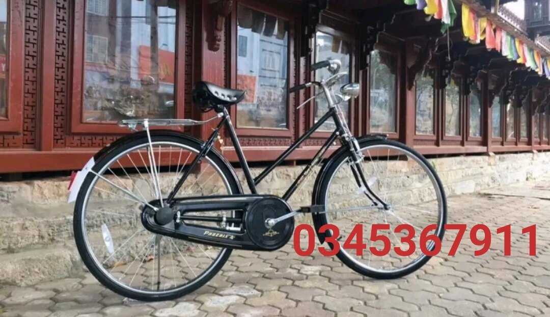 xe đạp phượng hoàng nữ đen phanh đũa
