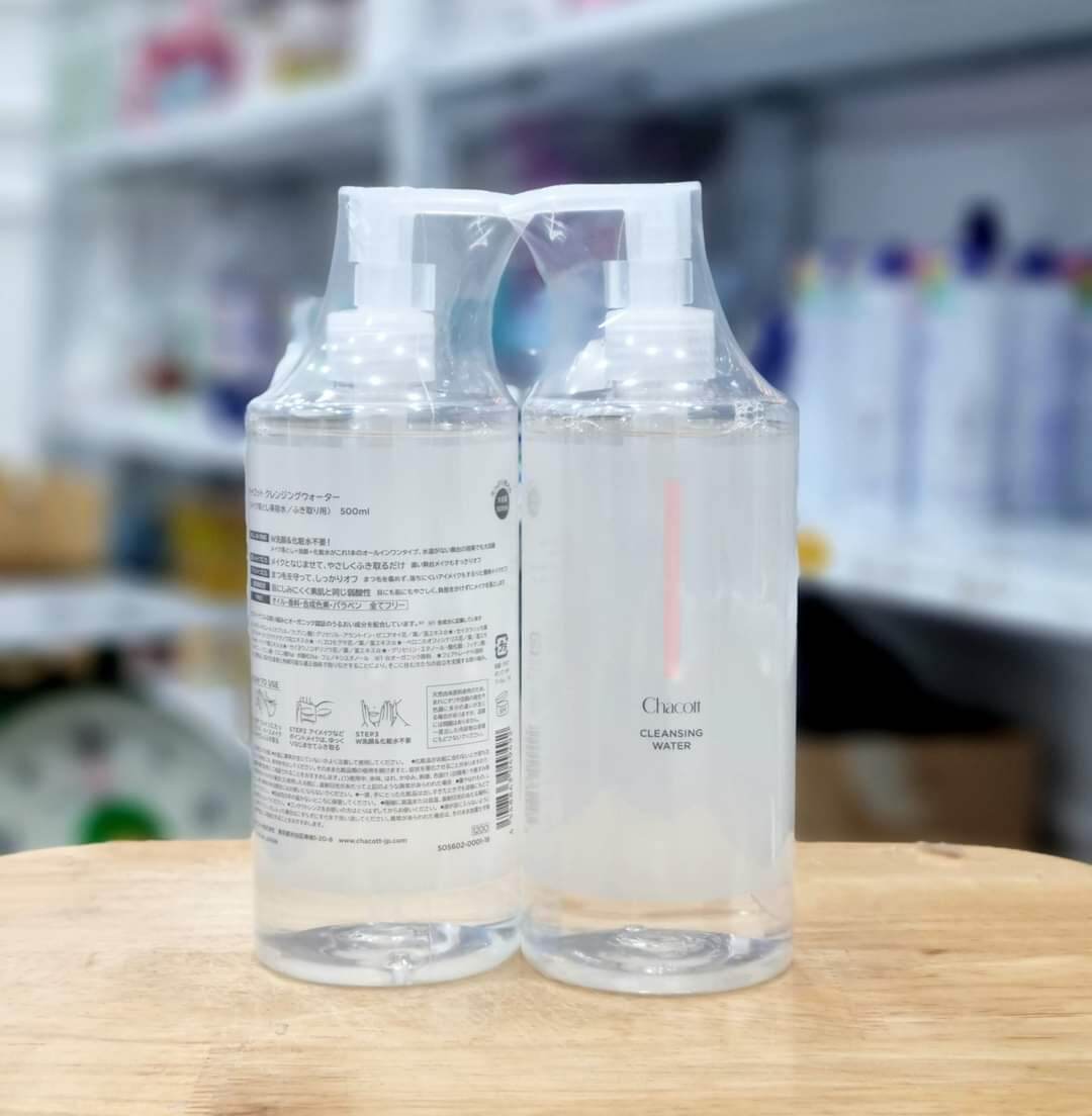 Nước tẩy trang Chacott 500ml nội địa Nhật