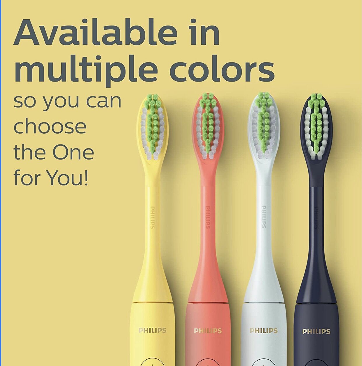 Bàn chải điện Philips one by sonicare dùng pin AAA