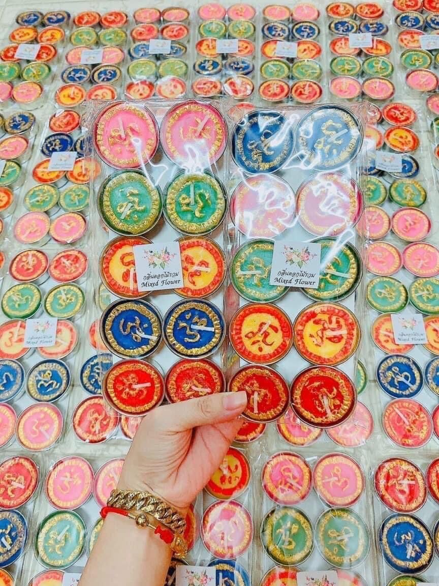 Set nến kích lộc cầu tài thái lan
