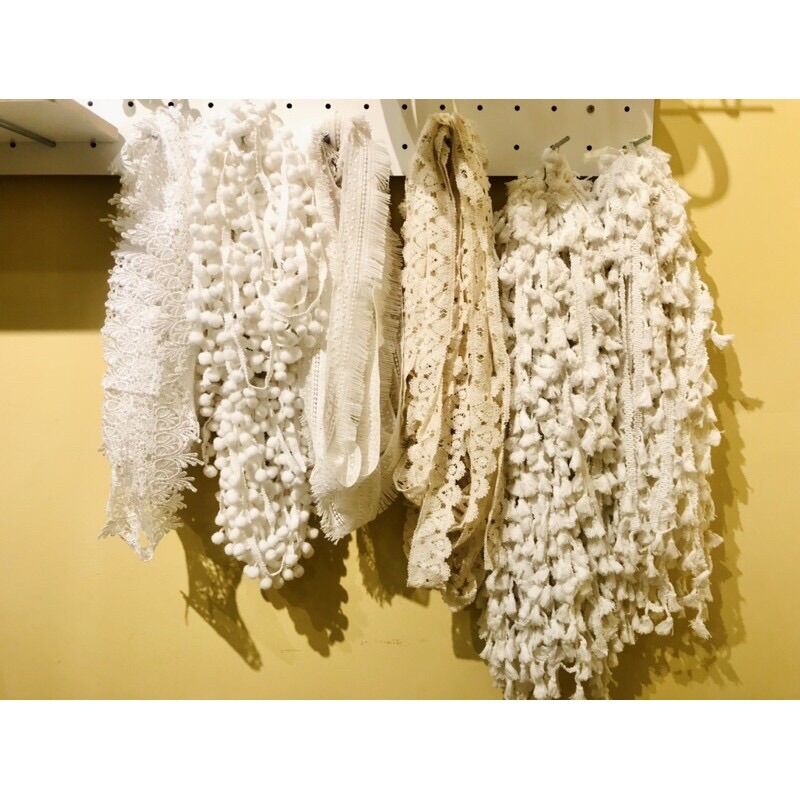 Dây ren trang trí vintage - may mặc & làm đồ handmade