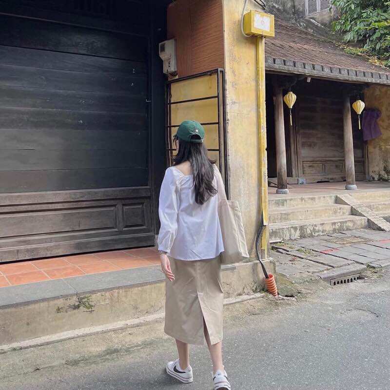DOB - Chân váy dài cơ bản S03