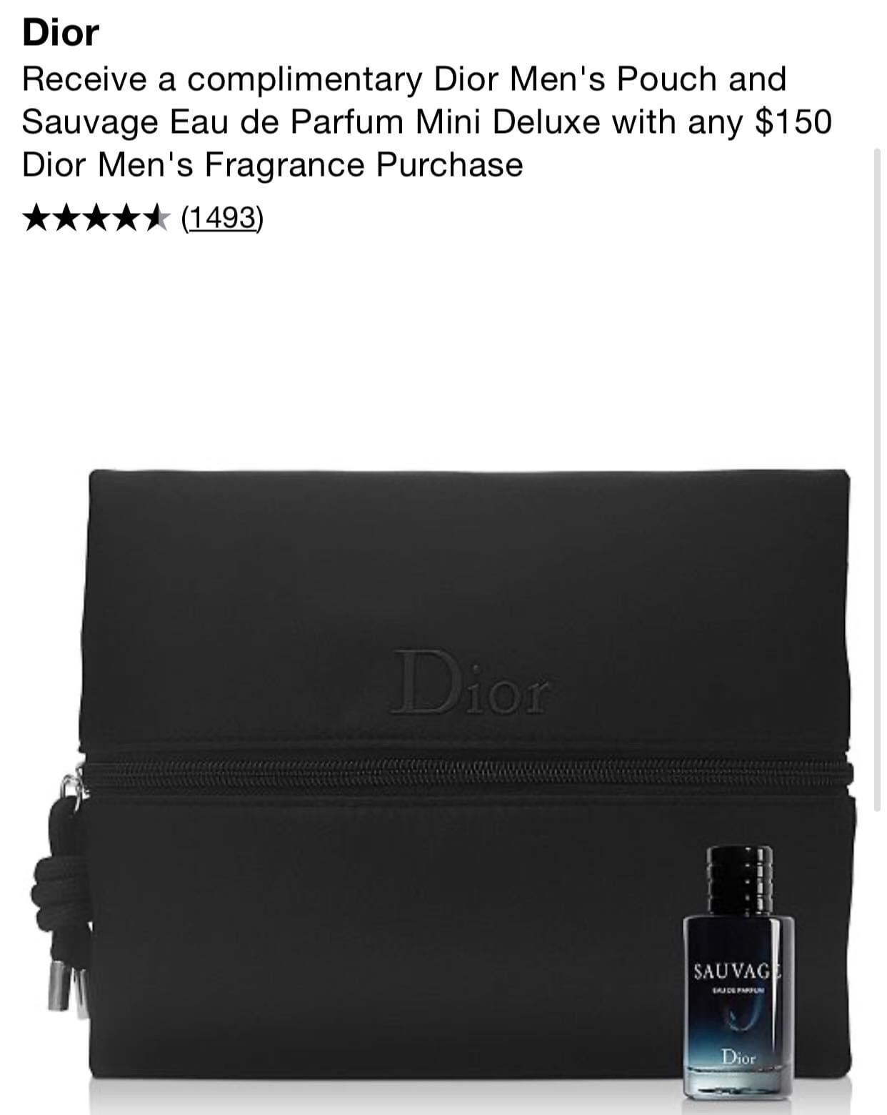 Túi đựng mỹ phẩm Christian Dior phong cách hàn quốc tiện dụng hình chữ nhật   Lazadavn