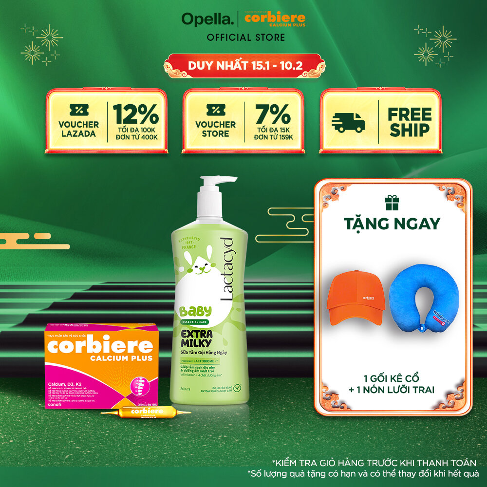 Bộ 1 Sữa Tắm Gội Trẻ Em Lactacyd Baby Extra Milky Làm Sạch Dịu Nhẹ và Dưỡng Ẩm Vượt Trội Size Jumbo