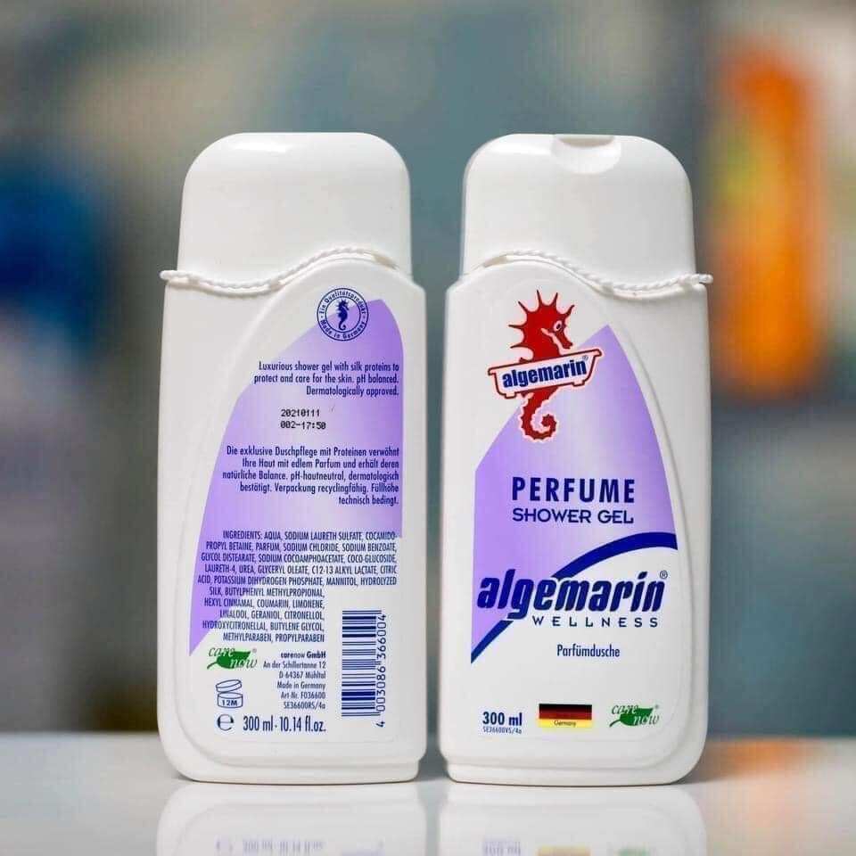 Sữa tắm cá ngựa Algemarin hương nước hoa, 300ml