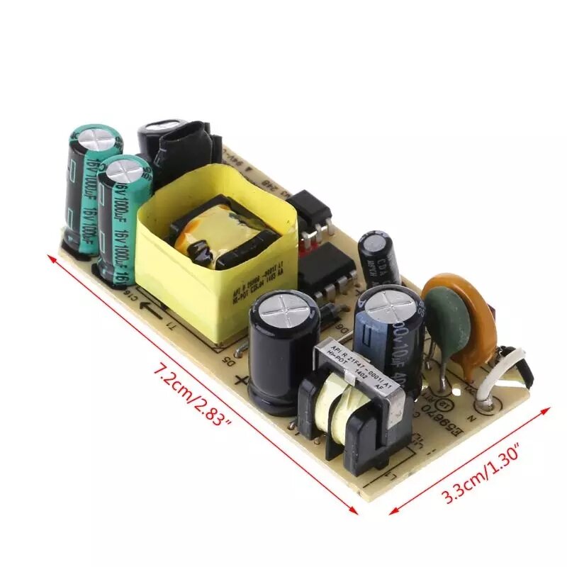 Module nguồn không vỏ AC 220V sang DC 5V-2A