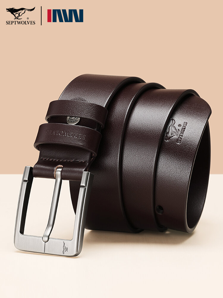 [SEPTWOLVES | Men's New Style Leather Belt with Pure Needle Buckle,SEPTWOLVES | Men's New Style Leather Belt with Pure Needle Buckle,] Giá 913,000 Đồng*Miễn phí vận chuyển