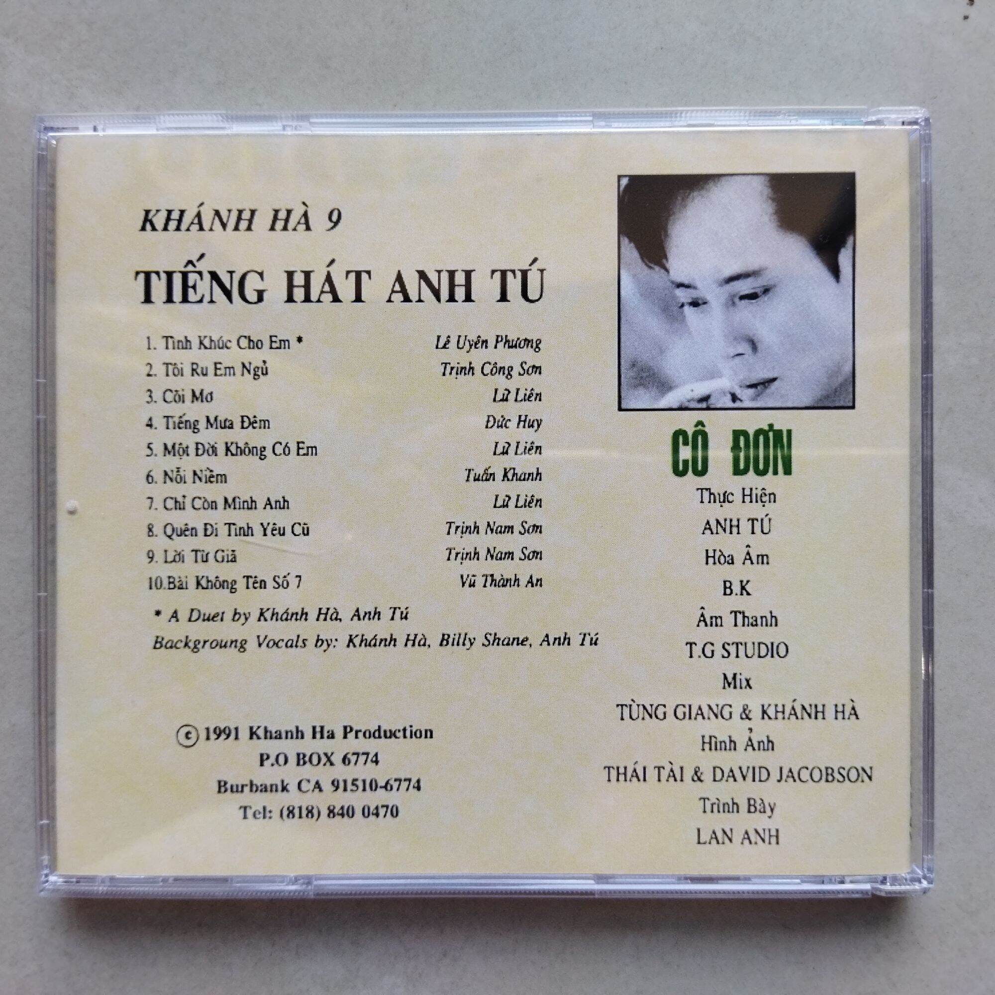 Bộ 3 cd Anh Tú phono