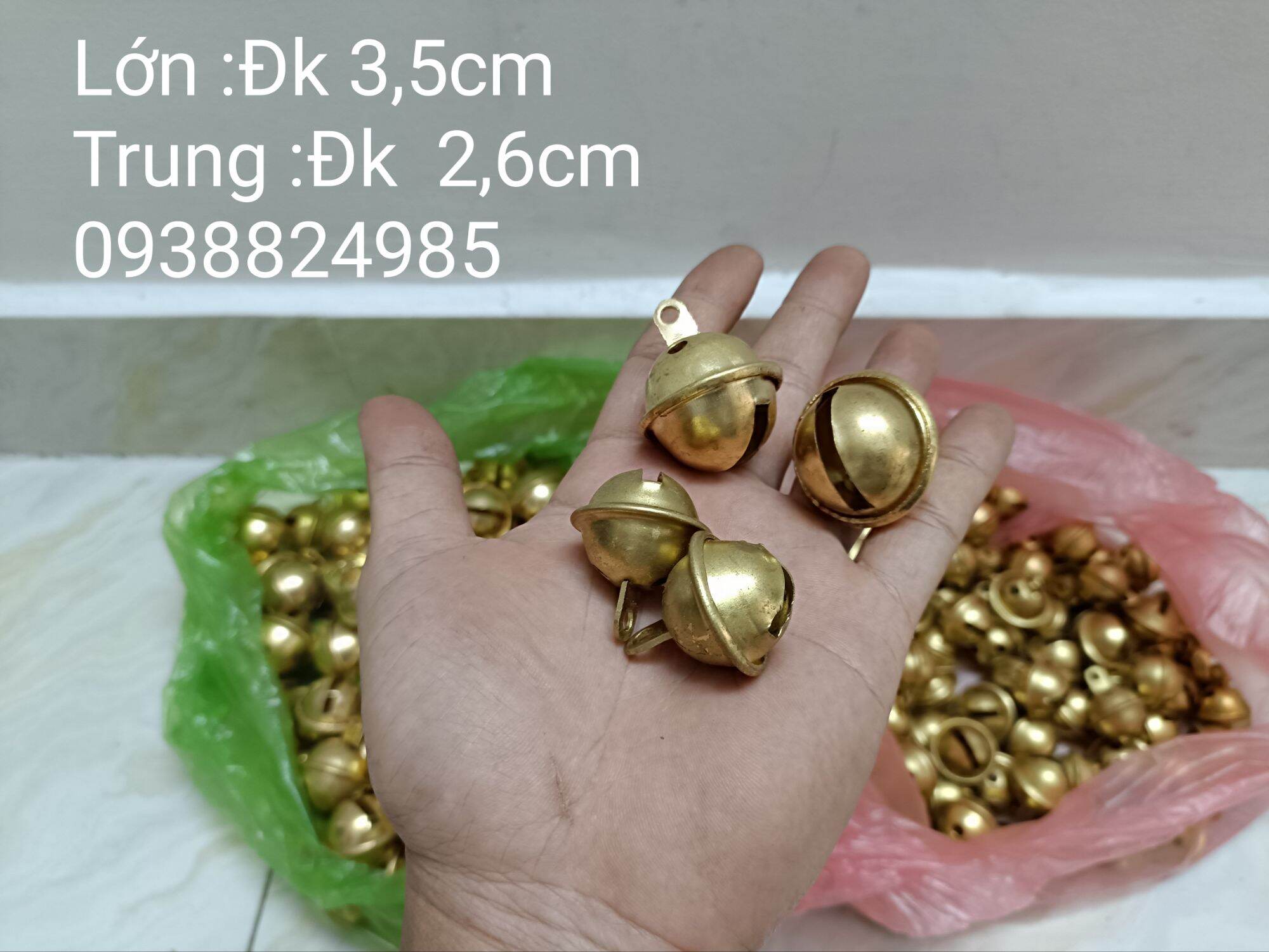 Lục lạc đồng đeo thú cưng