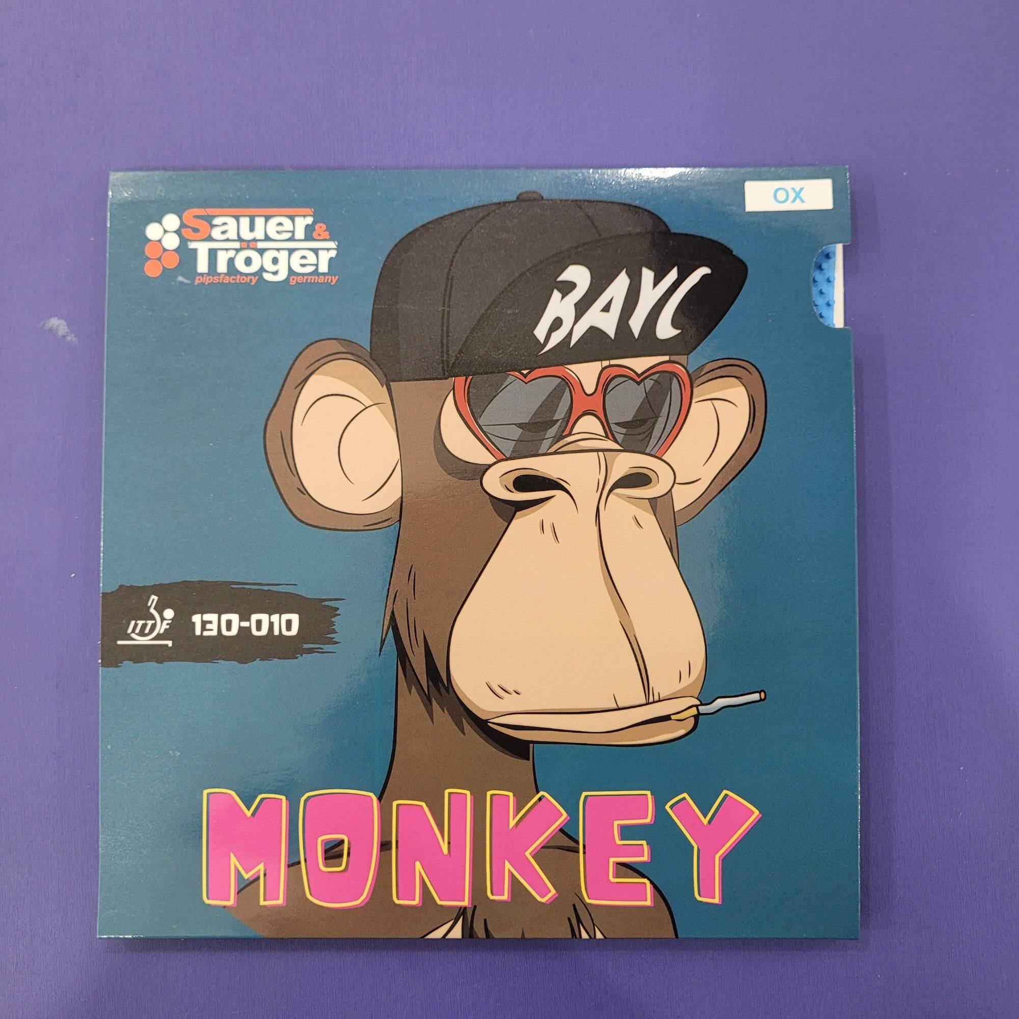 Mặt vợt bóng bàn gai dài siêu siêu dị Sauer & Tröger Monkey
