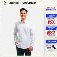 [CHỈ 15-17.11 TẶNG QUÀ ĐƠN TỪ 299K]Áo sơ mi nam dài tay Café Sticky Free khử mùi hiệu quả Coolmate