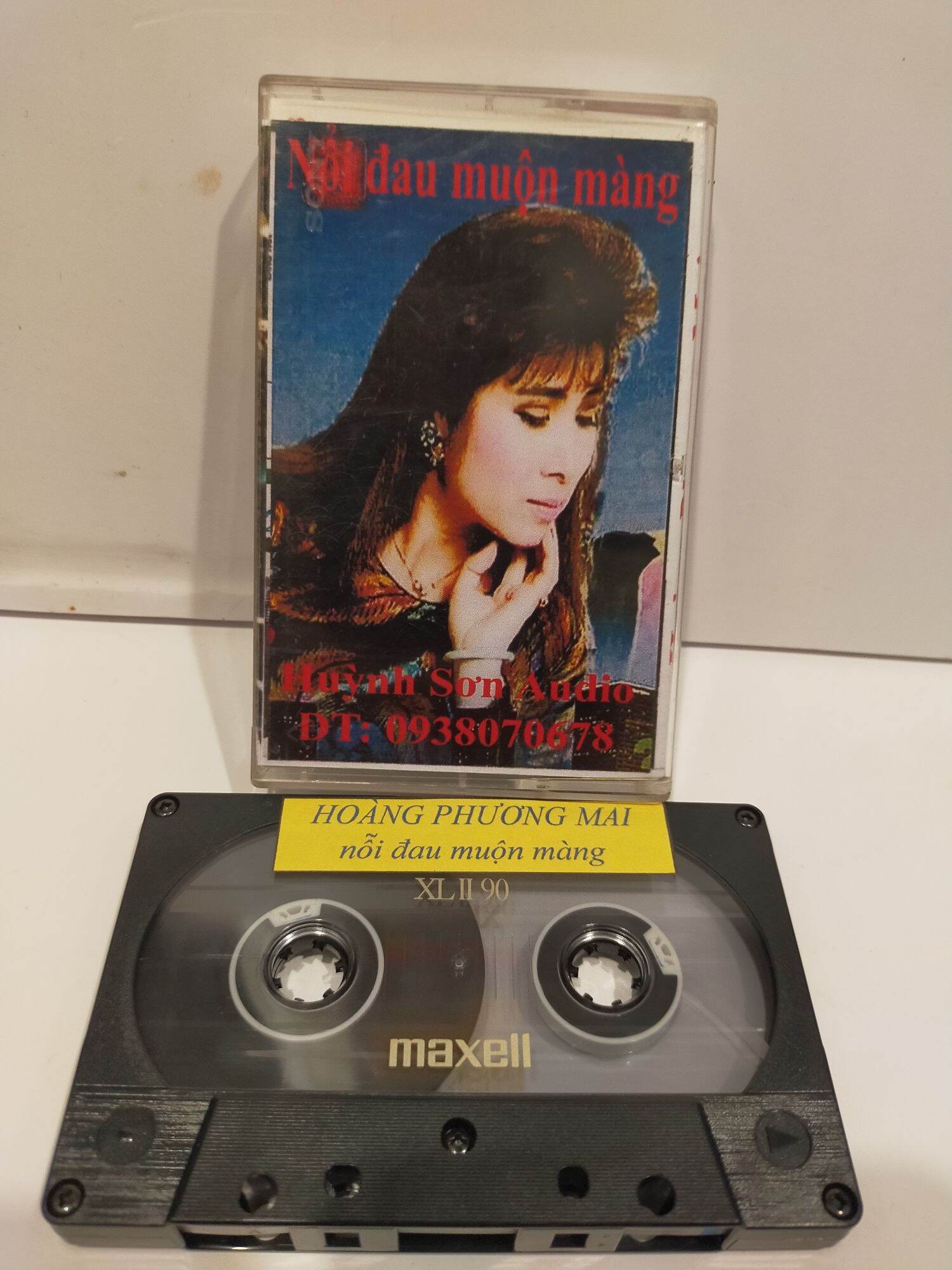1 băng cassette maxell xl2 tiếng hát hoàng phương mai ( lưu ý: đây là băng 1 nước còn mới 95%)