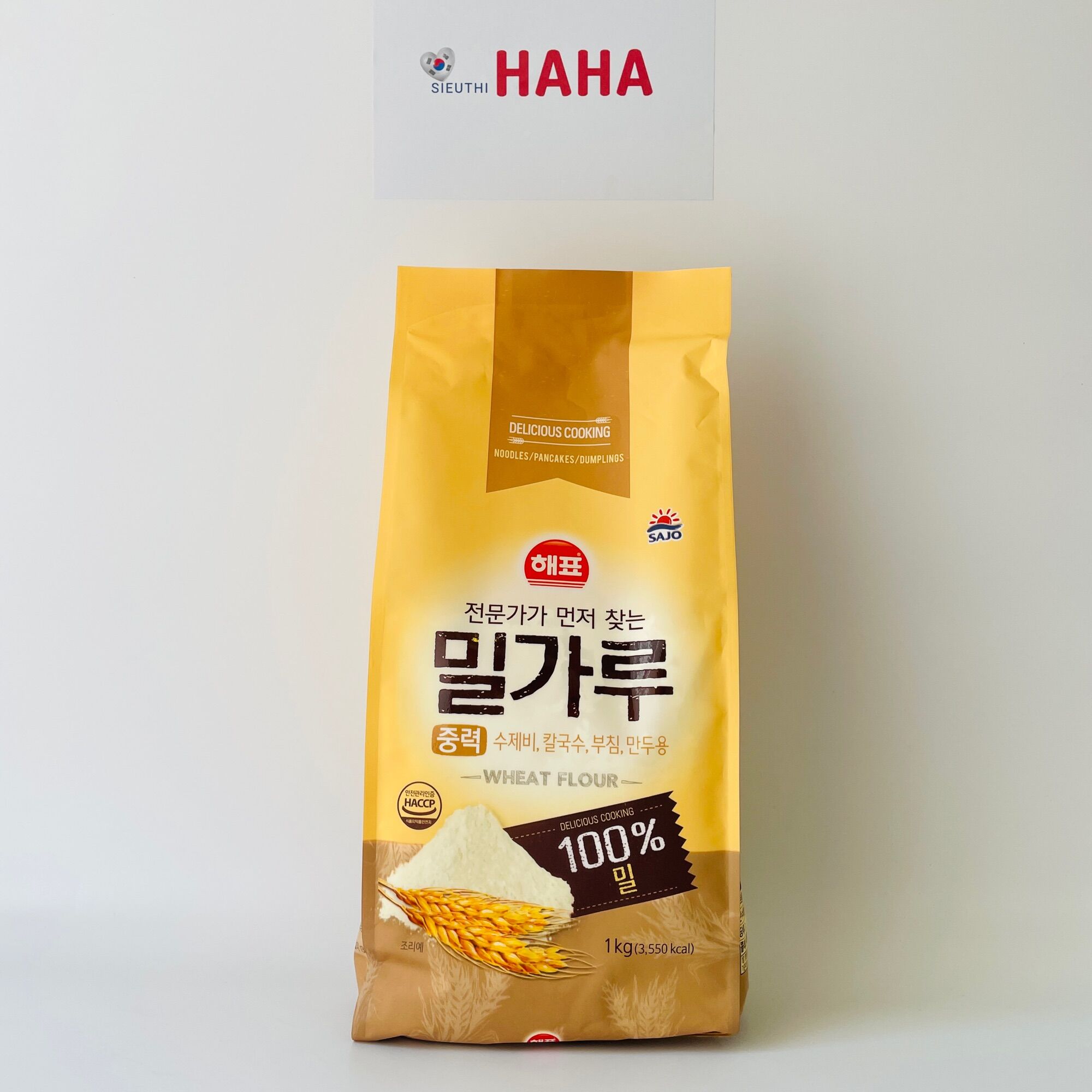 Bột lúa mì hàn quốc thượng hạng korean wheat flour sajo 1kg