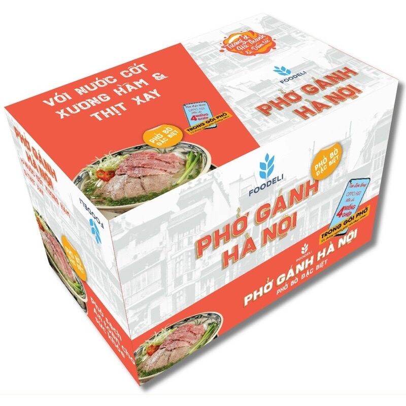 Thùng phở gánh ăn liền 24 gói × 75gr