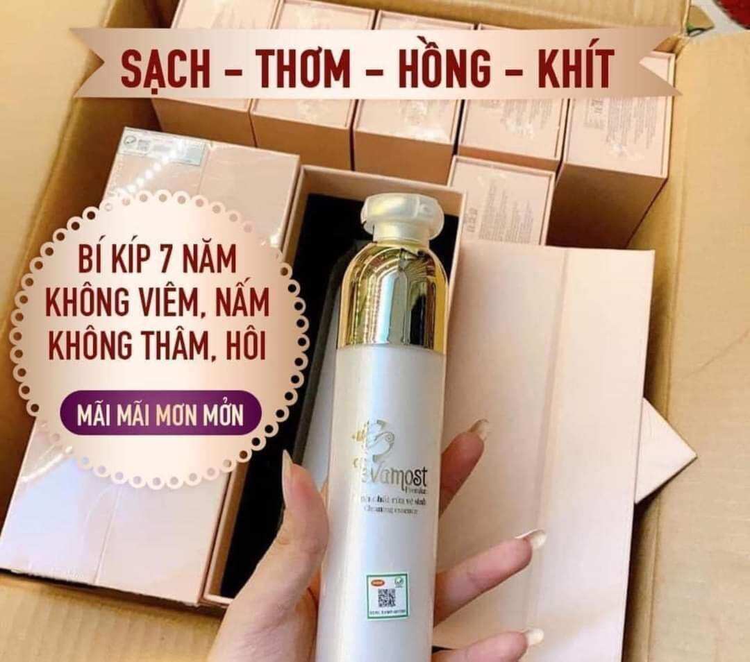dung dịch vệ sinh evamost mẫu mới
