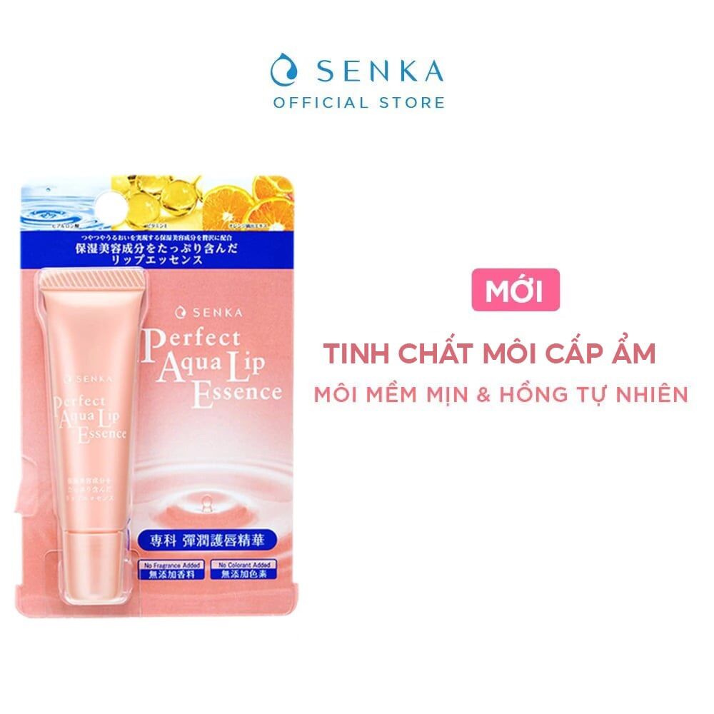 Essence dưỡng môi cấp ẩm senka perfect aqua lip essence 10g